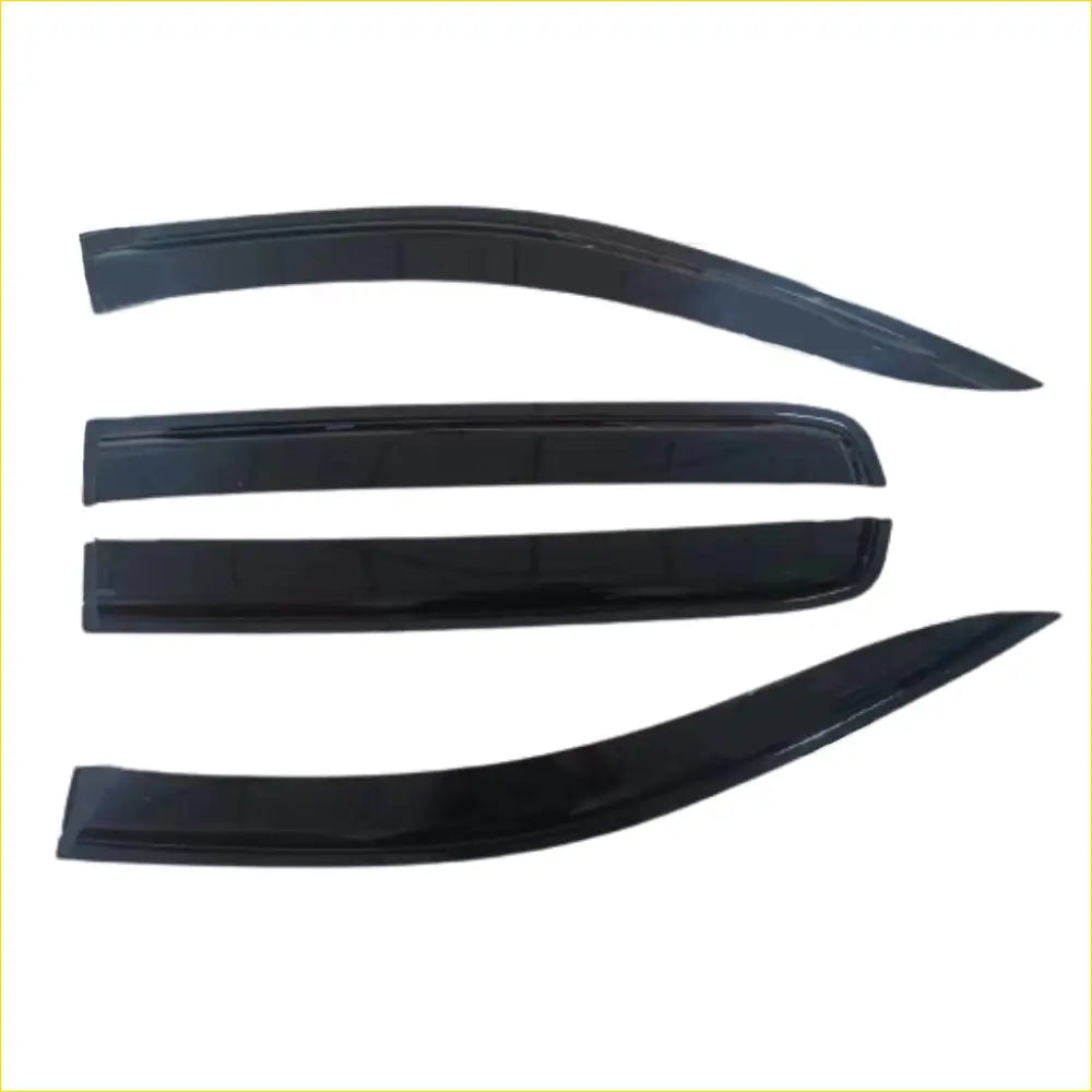 Matte Black Door Visors & Window Monsoons for Ford Ranger 2012-2021