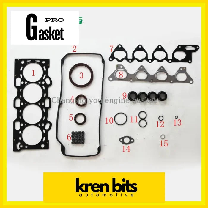 MITSUBISHI MIRAGE Saloon (CK_A) FTO Coupe (DE_A) 1.8 4G93 4G92 METAL Set Engine Engine Gasket Kren Bits