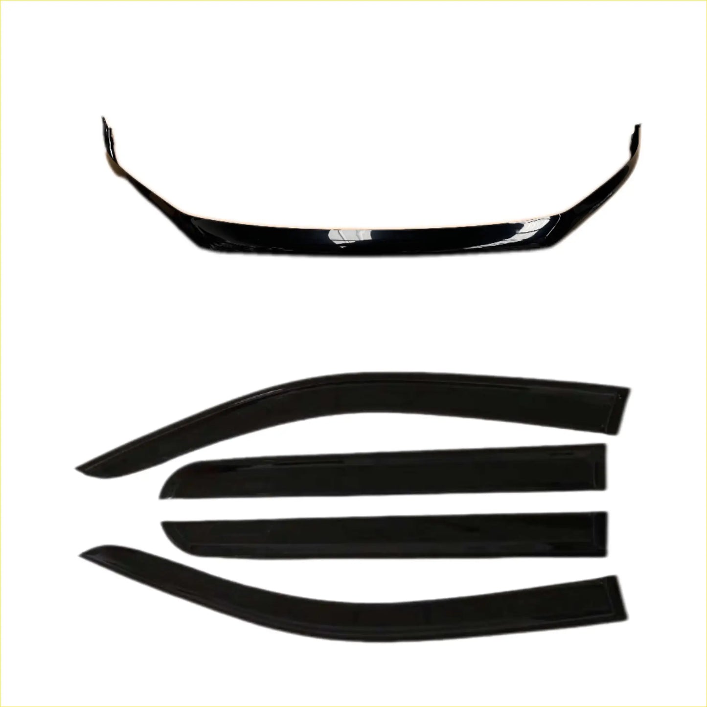 Monsoon and Bonnet Guard Nissan Navara 2021-2025 - Door Visor &