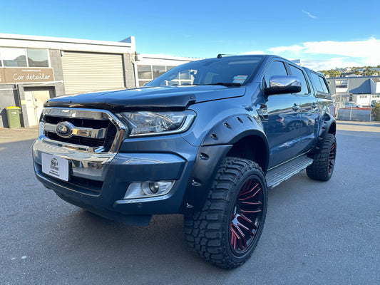 Monster Flare for Ford Ranger PX2 2016-2018 Bolt Style Matte Black