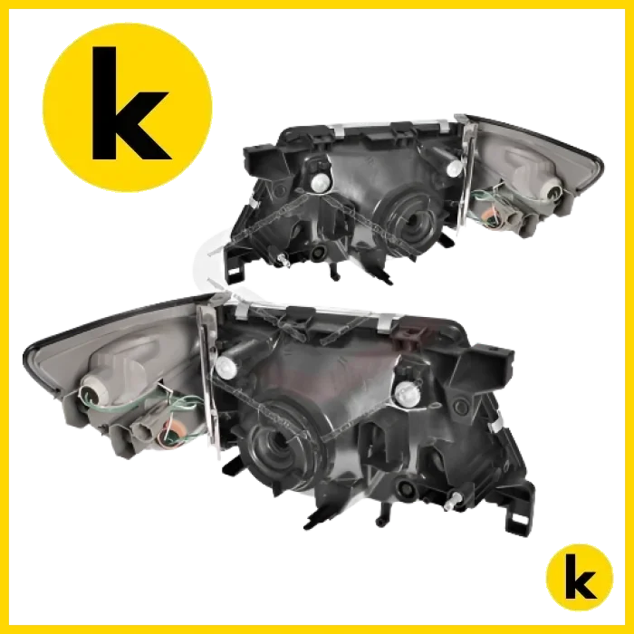 Nissan Y61 Patrol Safari GU Clear Headlights 00-04 Kren Bits