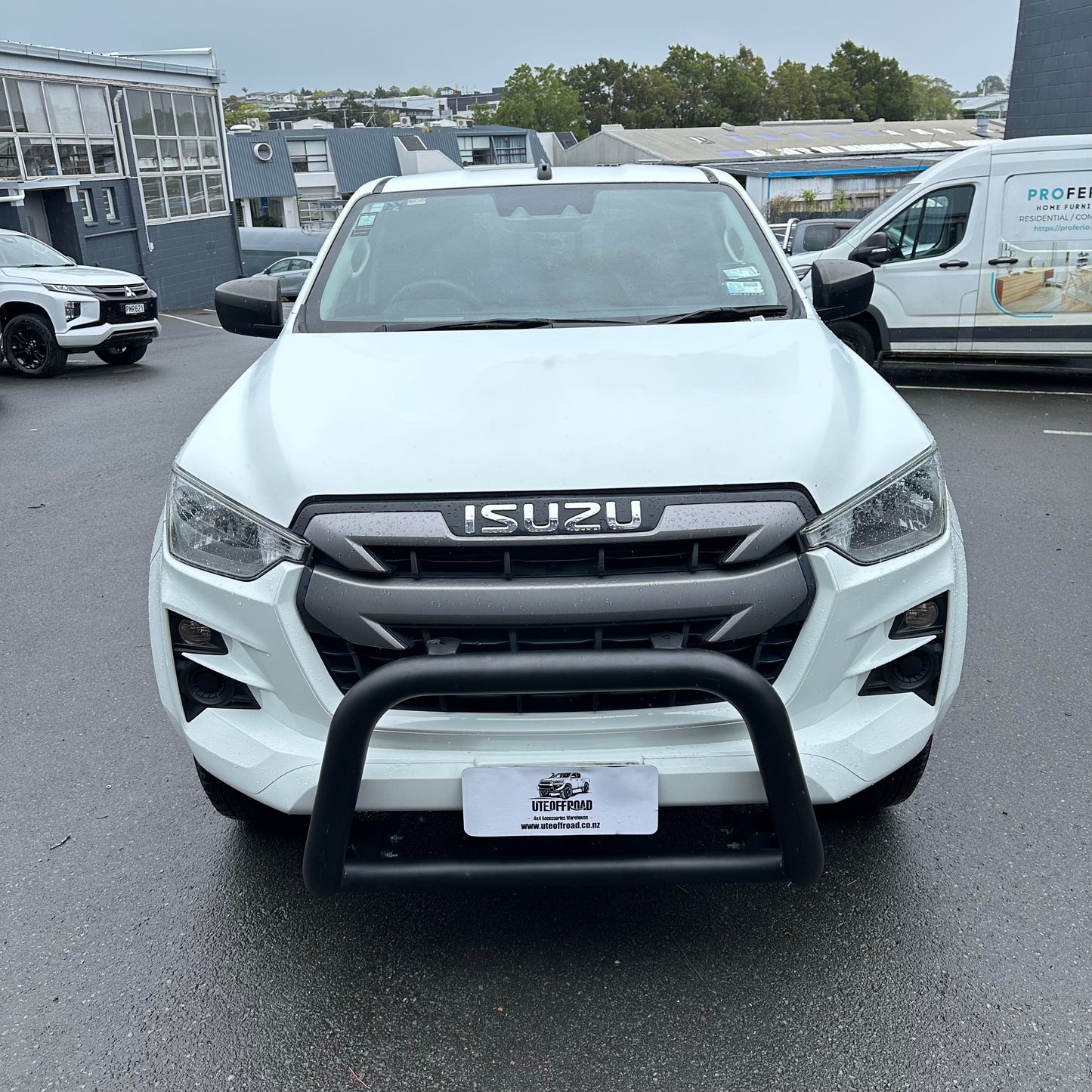 Nudge Bar Isuzu D-Max LS / LX 2021-2023 Matte Black