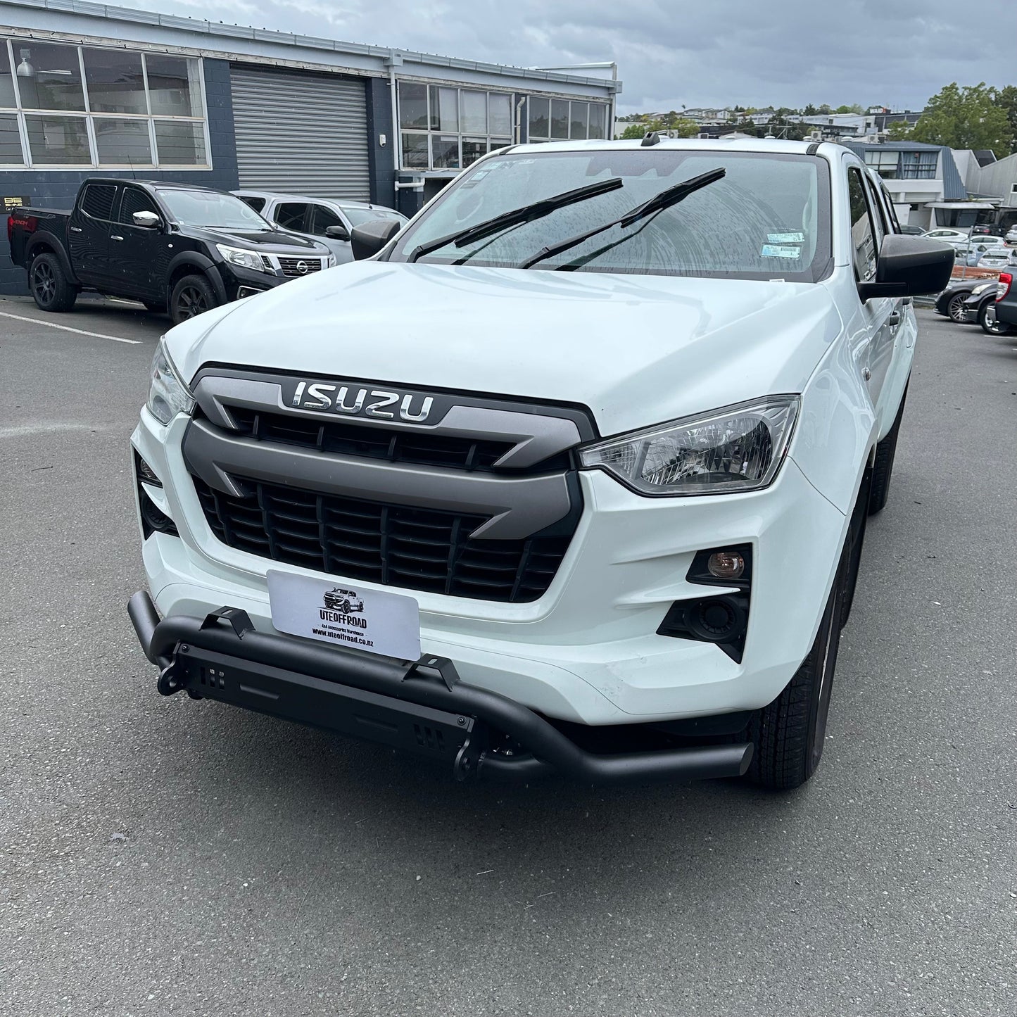 Nudge bar Lower Style for Isuzu D-Max 2021-2023 Black