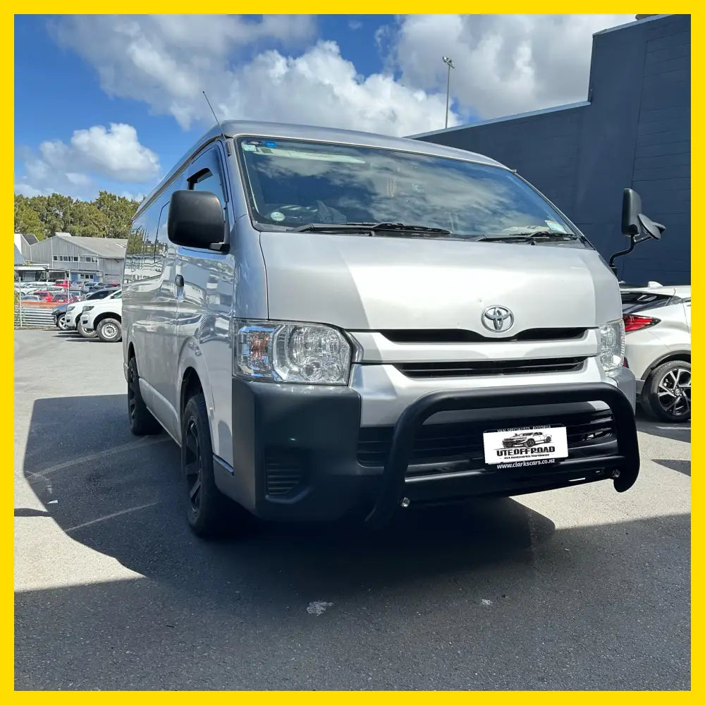 Nudge Bar Toyota Hiace Wide Body 2005-2019 Matte Black