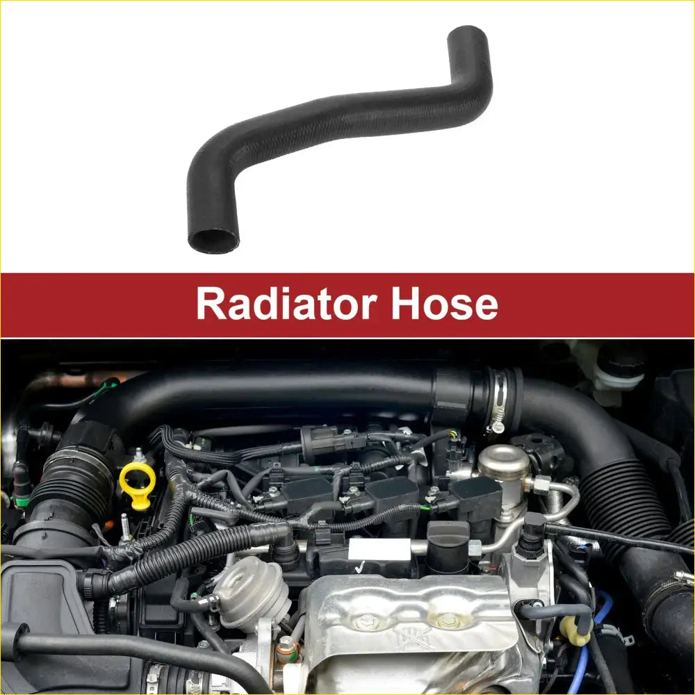 Radiator Hose 2.4L for Toyota Solara (2004-2008) Rubber Black - Cooling