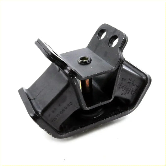 Rear engine mount for toyota hilux ln145-ln200 black rubber with metal bracket and threaded bolt visible from the back side