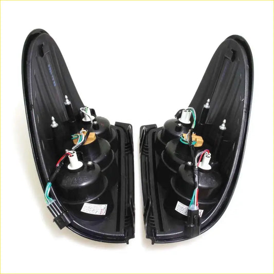 Rear LED Tail Lights Smoke Black for Mitsubishi L200 Triton ML MN