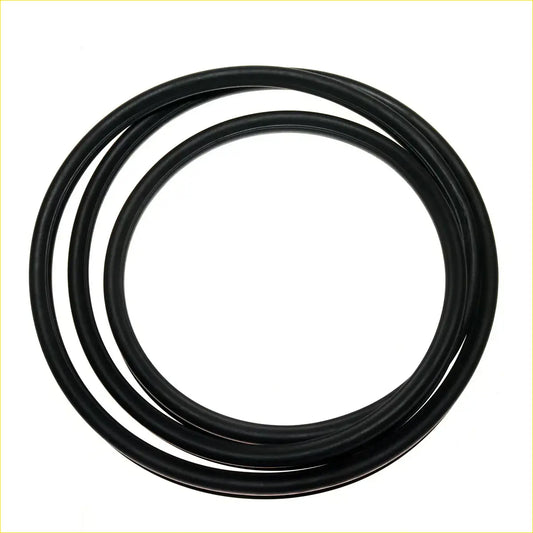 Black rubber o-ring rear windshield weatherstrip smooth and flexible for toyota hilux rn10 1968-1972