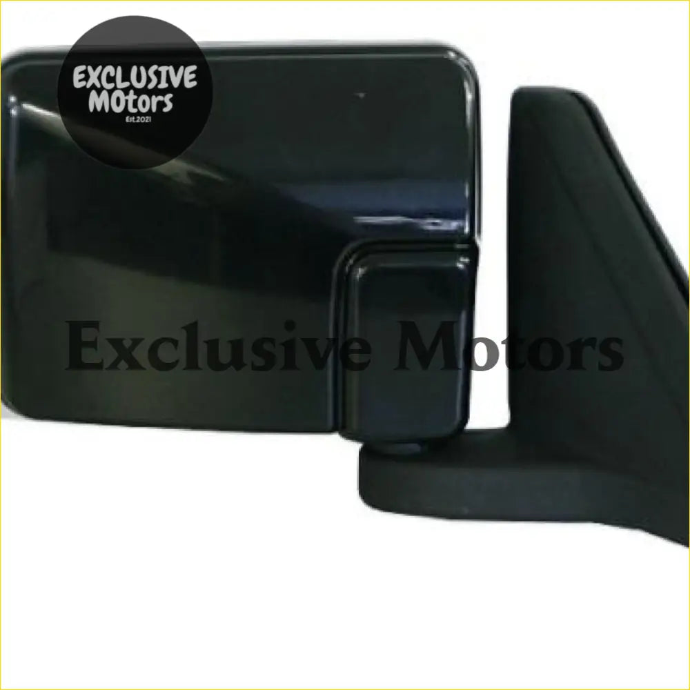 Right-Hand Mirror Black Corner Mount for Mitsubishi L200 Triton - Body & Trim