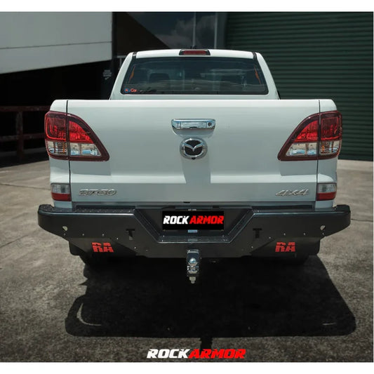 Rockamor Elite Steel Rear Step / Towbar To Suit Mazda Bt50 2011-2020