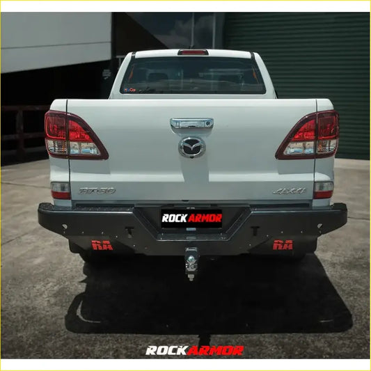 Rockamor Elite Steel Rear Step / Towbar To Suit Mazda Bt50 2011-2020