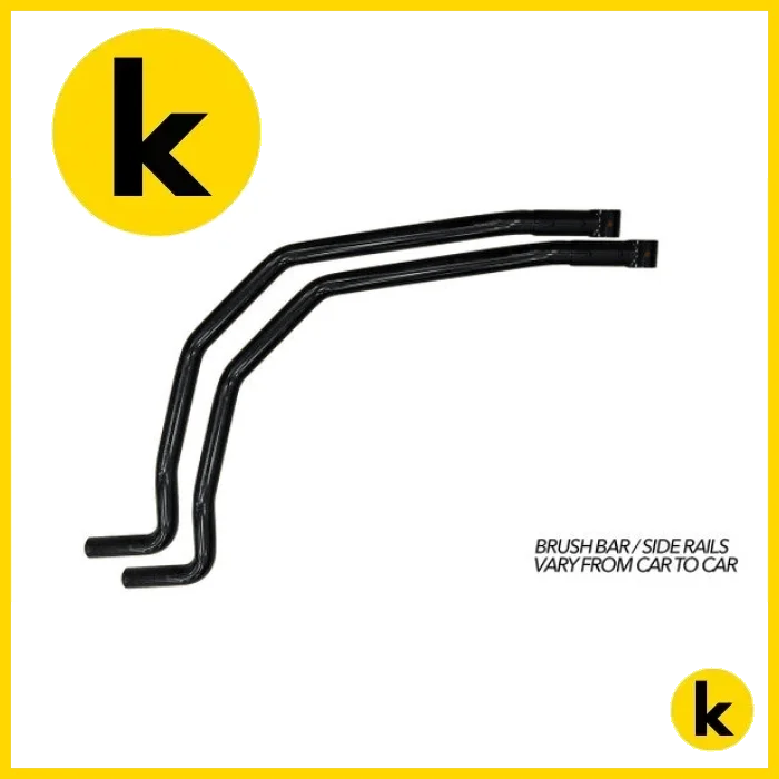 Rockarmor Brush Bars - Suits Nissan Navara Np300 Gt Bullbar Brushbar