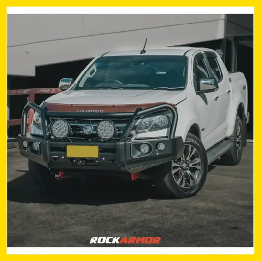 Rockarmor Elite Bullbar Frontal Combo To Suit Holden Colorado - Winch Bar