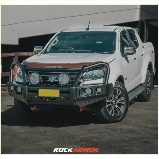 Rockarmor Elite Bullbar Frontal Combo To Suit Holden Colorado - Winch Bar