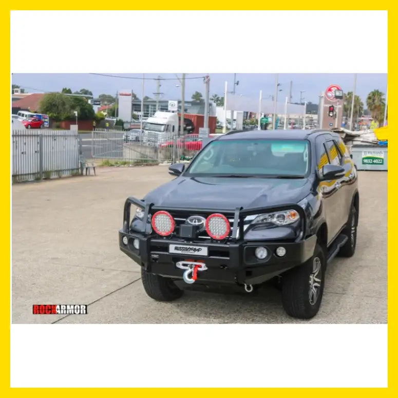 Rockarmor Elite Steel Bullbar To Suit Toyota Fortuner 2015 -2019 - Winch Bar