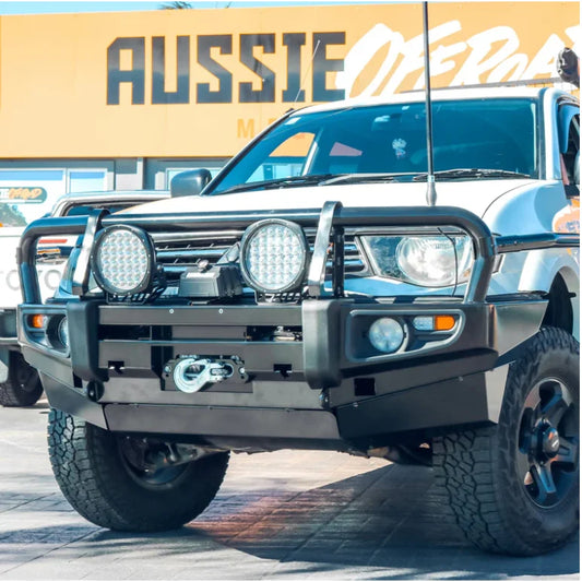 Rockarmor Premium Bullbar Frontal Combo To Suit Mitsubishi Triton - Winch Bar