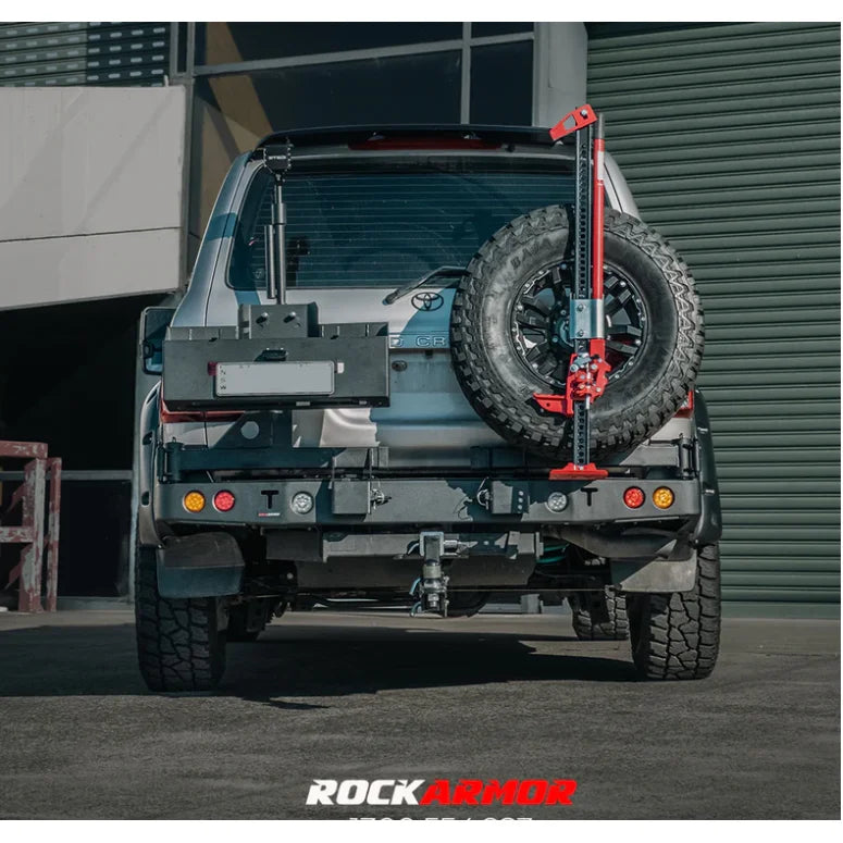 Rockarmor Steel Dual Wheel Carrier To Suit Toyota Landcruiser Fj105