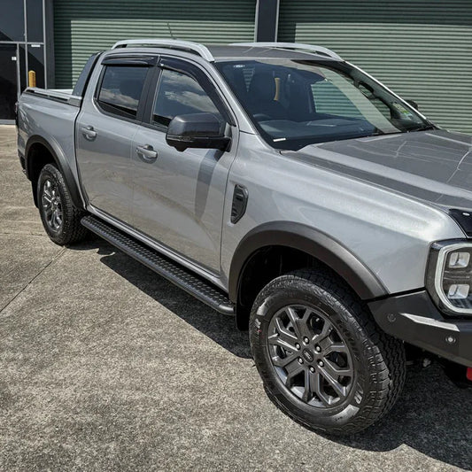 Rockarmor Steel Rockslider Side Steps To Suit Ford Ranger NEXTGEN 22+