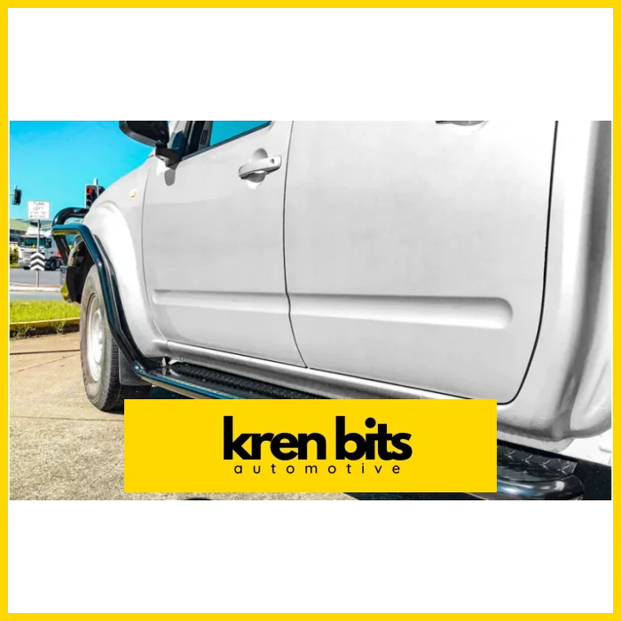 Rockarmor Steel Rockslider Side Steps To Suit Nissan Navara D40 2005-2015 Thai & Spanish Side Steps