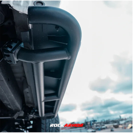 Rockarmor Steel Rockslider Side Steps To Suit Toyota Hilux N70