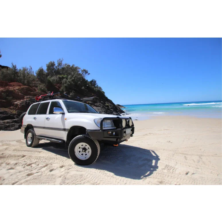 Rockarmor Steel Rockslider Side Steps To Suit Toyota Landcruiser 105