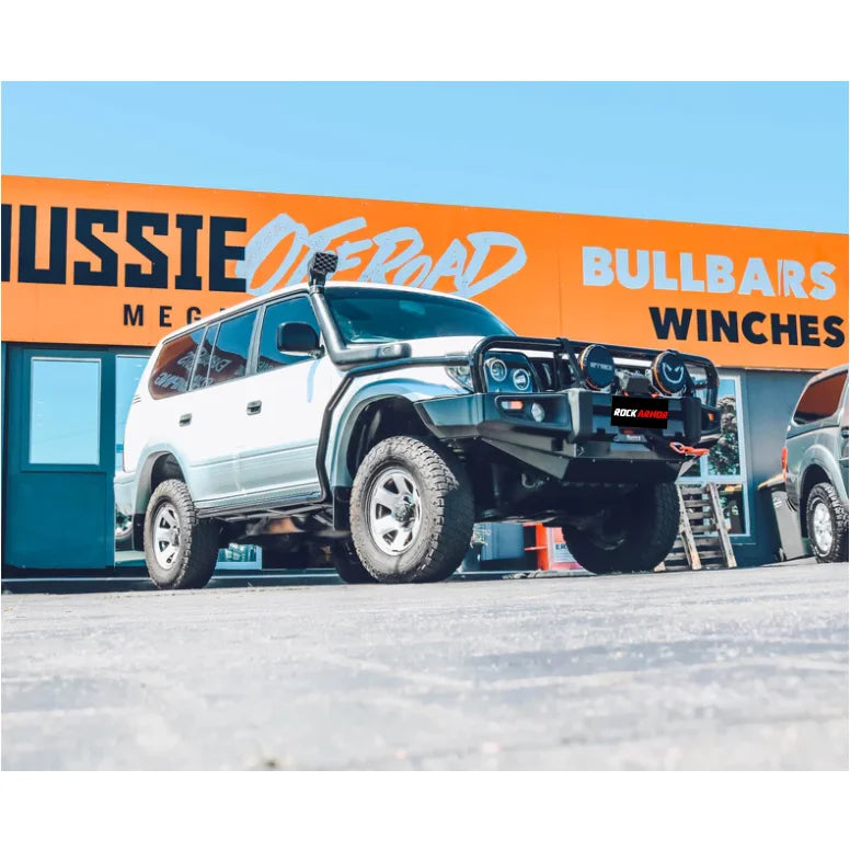 Rockarmor Steel Rockslider Side Steps To Suit Toyota Prado Fj90/95