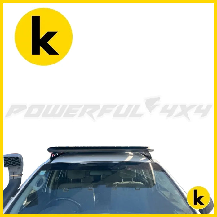 POWERFUL Roof Rack Platform with Side Rail for Toyota Hilux Revo Rocco 2015-2022 (133x125cm)