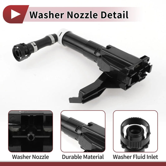 Headlight Washer Nozzle for Toyota Land Cruiser (2008-2021)