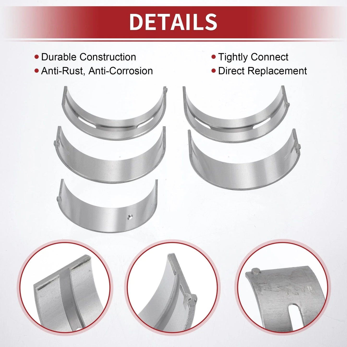 Main Bearing & Connecting Rod Bearing Kit for Toyota Land Cruiser (2002-2010)