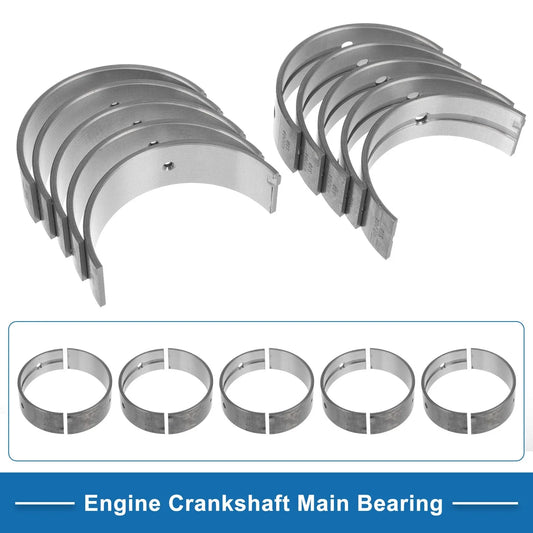 Main Bearing Set for Toyota Land Cruiser 2002-2010 - 2 x Silver Tone