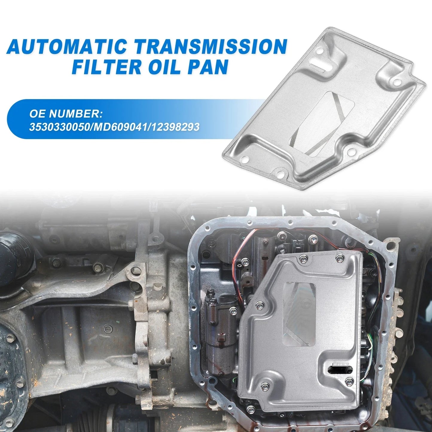 Transmission Fluid Filter Oil Pan for Toyota Tacoma (2005-2023)