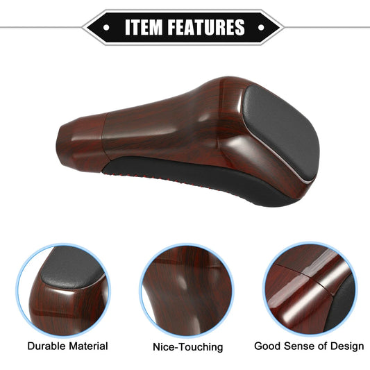 Automatic Gear Shift Knob for Toyota 4Runner (2012-2021) Faux Leather Wood