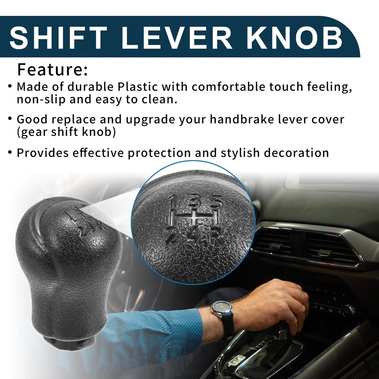 5 Speed Manual Gear Shift Knob for Toyota Hilux (2005-2023)