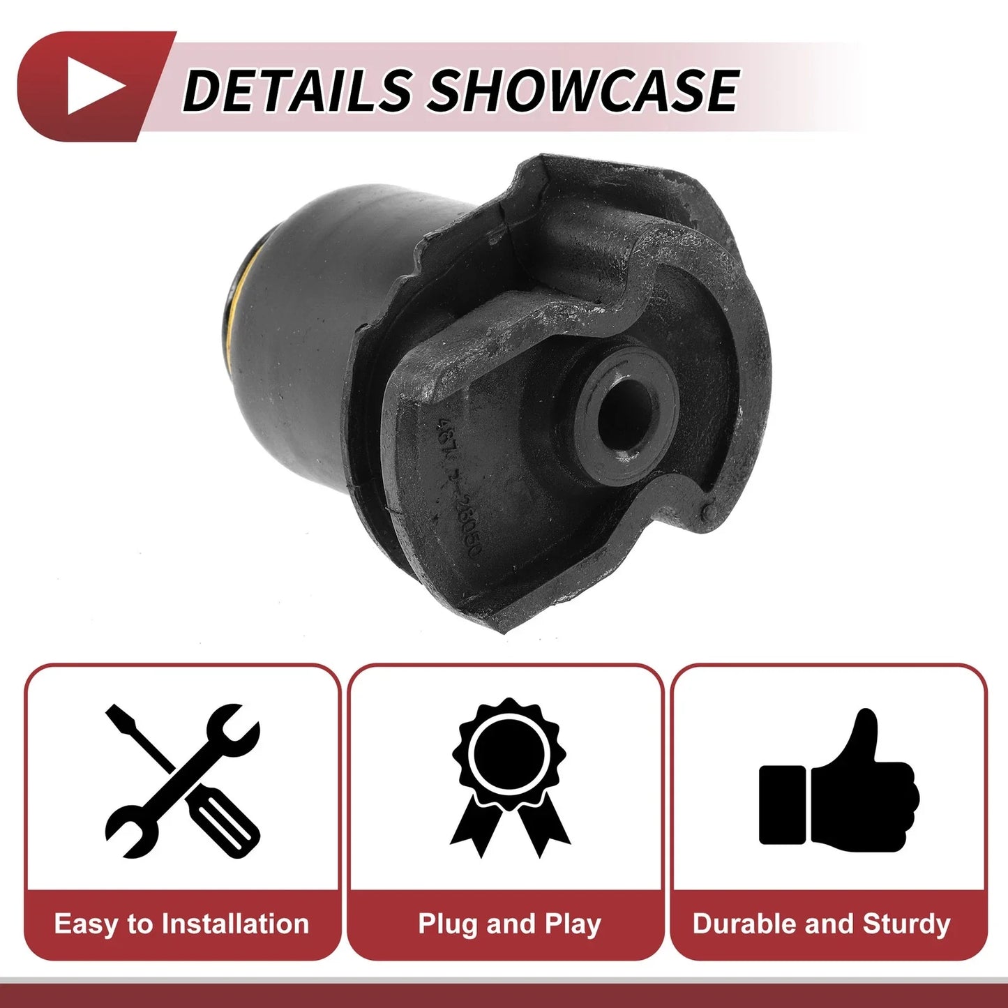 Rear Crossmember Axle Beam Bushing for Toyota Sienna (2004-2020)