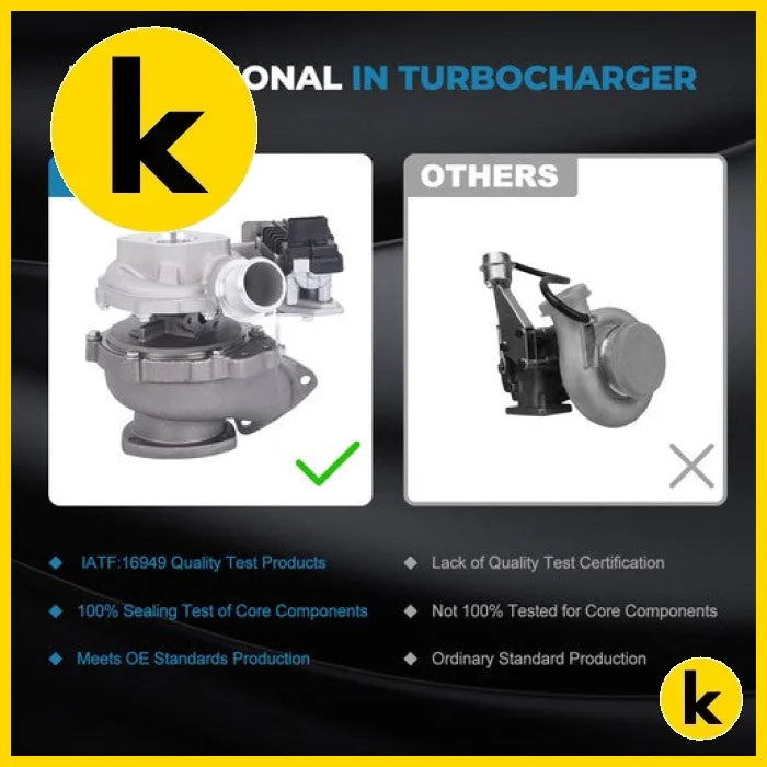FORD RANGER Mazda BT-50 Turbo Charger Billet GTB2256VK Upgrade