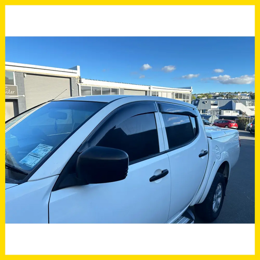 S/ WINDOW MONSOONS Weather Shields Volkswagen Amarok 2010+