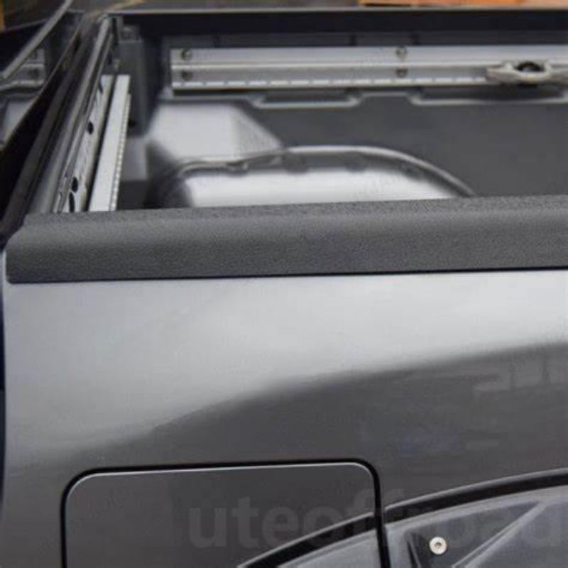 Bedside Rail Covers-3 Piece Set Toyota Hilux 2015-2020 Textured Black