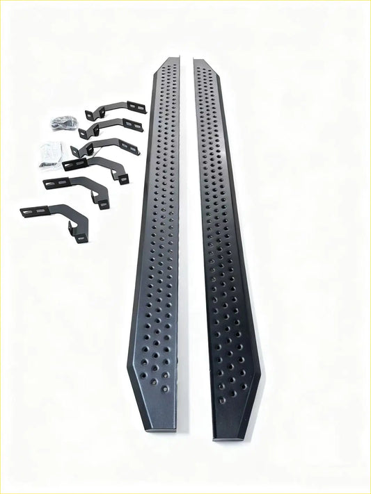 Side Step Running Board Black Steel Isuzu D-Max 2021-Current