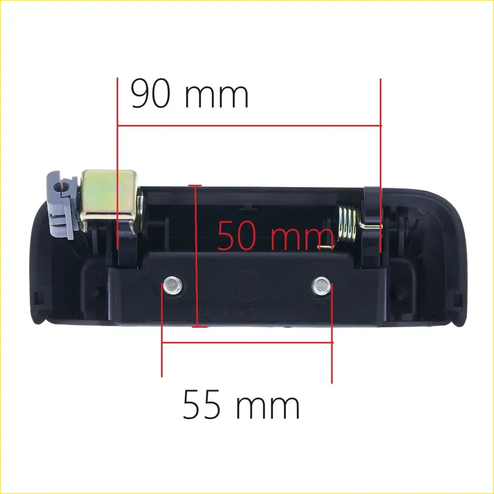 Tailgate Handle Textured Black for Mitsubishi Triton MQ MR 2015 -On - Parts & Accessories