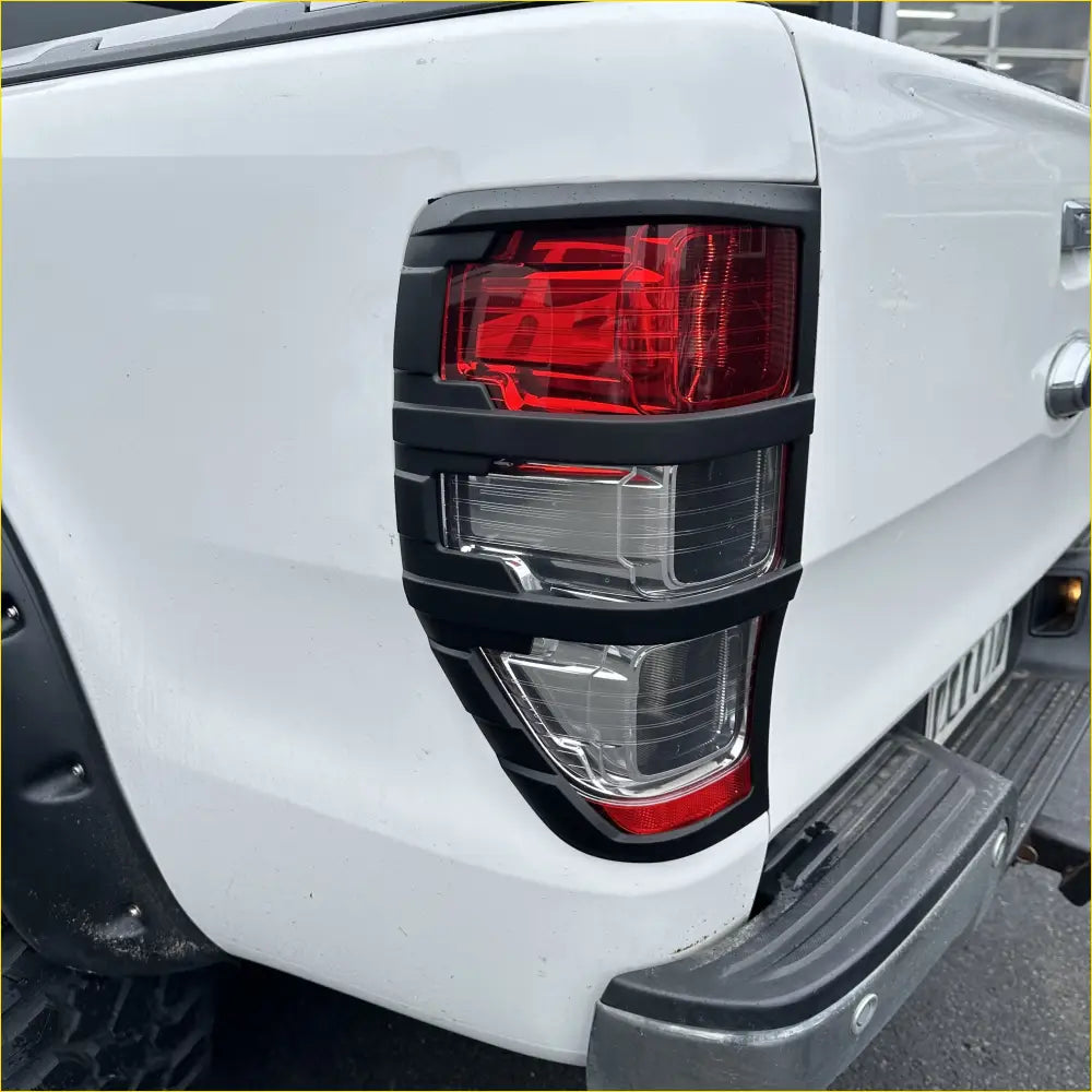 Taillight Covers Ford Ranger PX1 PX2 PX3 2012-2021 Matte Black