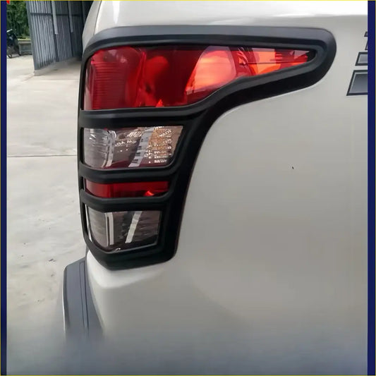 Taillight Covers Mitsubishi Triton 2015-2018 Matte black - Plastic Trim
