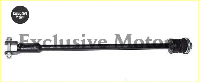 Black metal tie bar rod complete for front suspension with universal joint and constant velocity joint ends