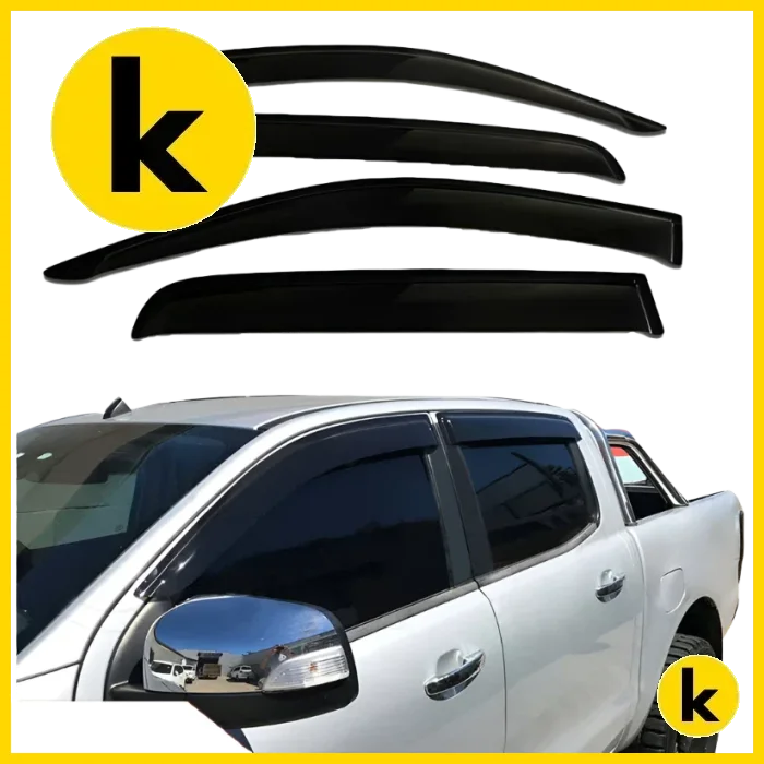 Toyota Hilux 15-18 Monsoons Weathershields Kren Bits