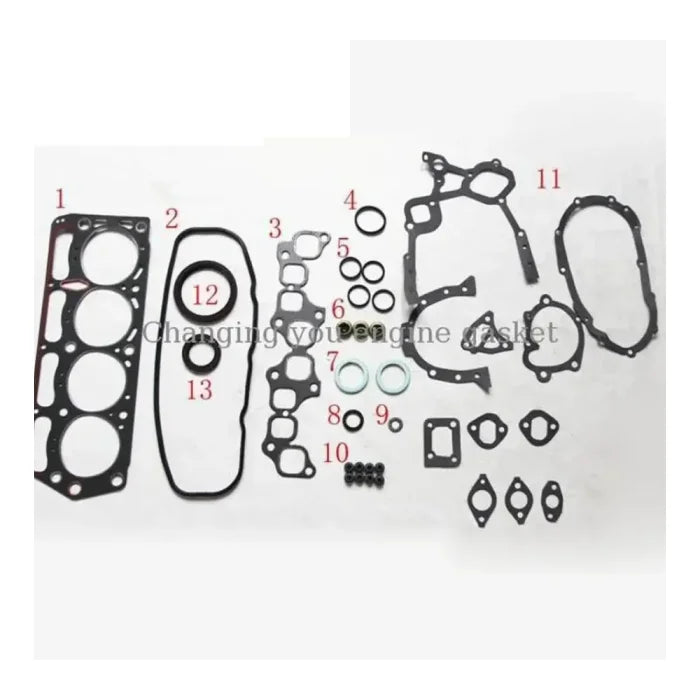TOYOTA HILUX II CRESSIDA LITEACE 2.0 LITEACE 1.8 2Y 3Y Engine Kits set Engine Gasket 04111-73029 50098600 Kren Bits