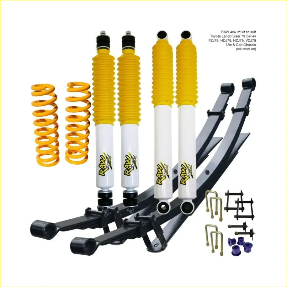 Toyota Landcruiser 79 Series - Ute & Cab Chassis (09/1999 on) - Raw