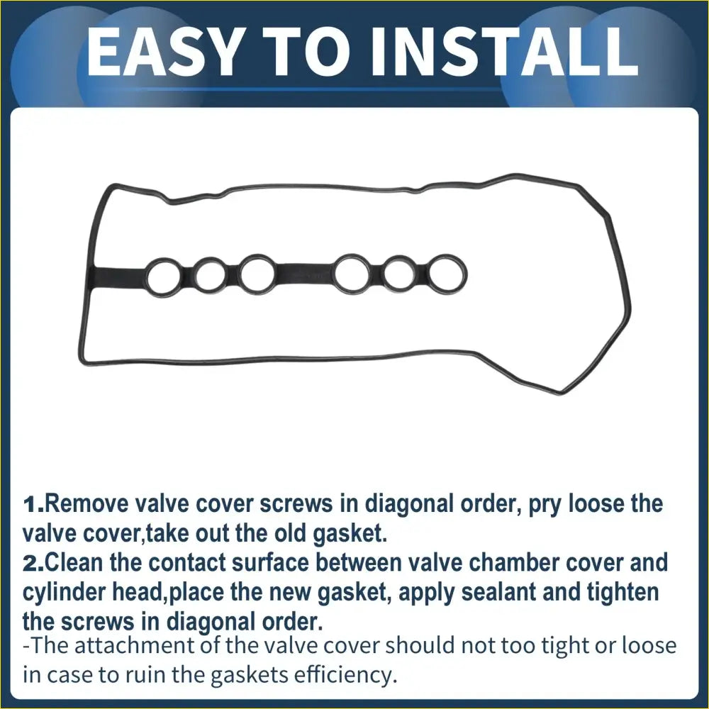 Valve Cover Gasket Set for Make & Model (1121322050) - Cylinder Head - Gaskets