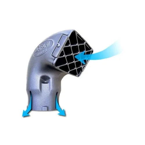 Safari 4" Air Ram w/o Removable Grille - New Style