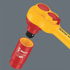 Wera 8007 B Vde Zyklop Ratchet, Insulated, With Switch