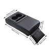 Center Console Leather Armrest Support Elbow Rest Extender Organizer Cup Holder — image 5