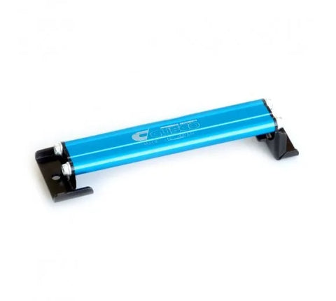 Cusco Battery Tie Down Type B - Blue — fits Toyota Gr86